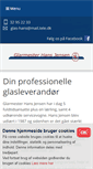 Mobile Screenshot of glas-hans.dk